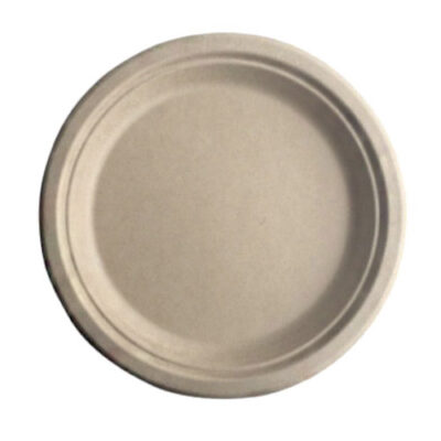 BetterEarth Fiber Bamboo Round Plate 10 in BE-FRP10EB