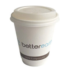 BetterEarth Paper PLA Lined Double Wall Cup 12 oz BE-DWHC12PLA