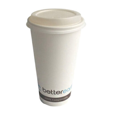 BetterEarth Paper PLA Lined Single Wall Cup 16 oz BE-HC16PLA