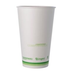 Conserveware Compostable Paper PLA Lined Hot Cup 16 oz 42HC16