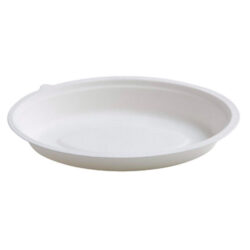 Conserveware Compostable Sugarcane Oval Bowl 32 oz 10 in x 7.5 in 42OB32