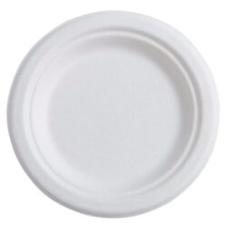 Conserveware Compostable Sugarcane Round Plate 10 in 42RP10
