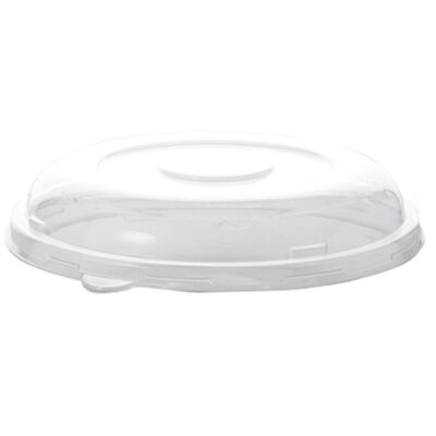 Conserveware PETE Clear Dome Lid for Round Bowl 24 40 oz 8in 42RBL