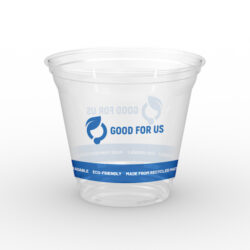 Custom Printed Recyclable Plastic Cup 4 oz