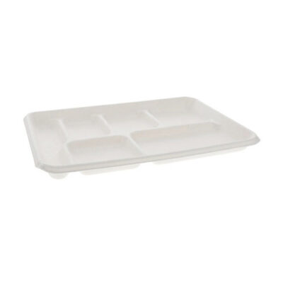 EarthChoice Fiber Blend 6 Compartment Tray 8.5 in x 12.5 in MC50601
