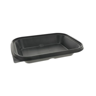EarthChoice MFPP Black Microwavable Container 24 oz 7 in x 9 in YCNB7X924000