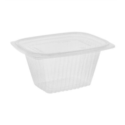 EarthChoice PLA Clear Deli Lid Container 16 oz 5.9 in x 4.9 in x 2.75 in YLI860160000