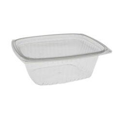 EarthChoice PLA Clear Deli Lid Container 32 oz 7.5 in x 6.5 in x 2.75 in YLI860320000