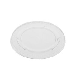 EarthChoice PLA Clear Flat Lid for Portion Cup 3-4 oz YLSPLA3