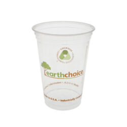 EarthChoice PLA Clear Print Cold Cup 20 oz YPLA21CEC