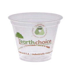 EarthChoice PLA Clear Print Cold Cup 9 oz YPLA9CEC