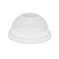EarthChoice rPET Clear Dome Lid for Cold Cup 9-12-14-16-20 oz YPDL20CNH