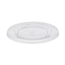 EarthChoice rPET Clear Flat Lid for Cold Cup 12-16-20-24 oz YLP24CNH