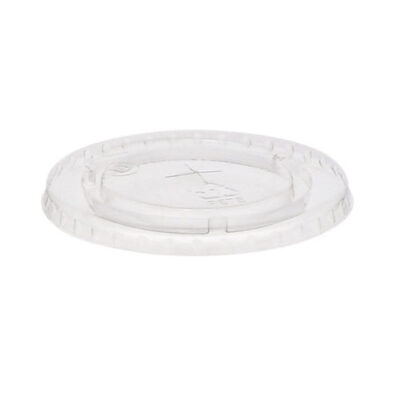 EarthChoice rPET Clear Flat Slot Lid for Cold Cup 32 oz YLP32C