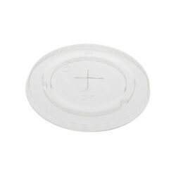 EarthChoice rPET Clear Flat Slot Lid for Cold Cup 9-12-14-16-20 oz YLP20C