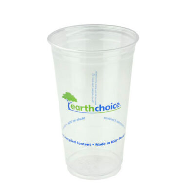 EarthChoice rPET Clear Print Cold Cup 24 oz YP24CEC2