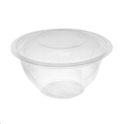 EarthChoice rPET Clear Round Lid Bowl 32 oz 7 in 732PSSL