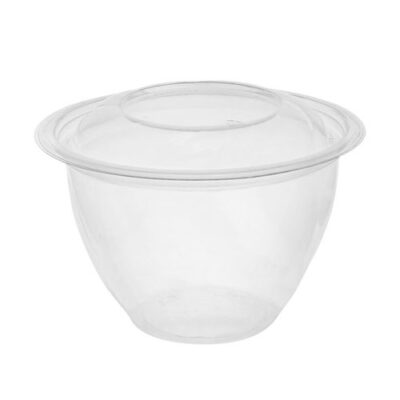 EarthChoice rPET Clear Round Lid Bowl 48 oz 7 in 747PSSL