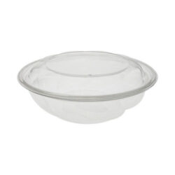 EarthChoice rPET Clear Round Lid Bowl 64 oz 10 in 1064PSSL