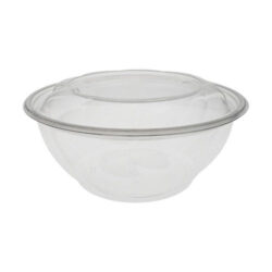 EarthChoice rPET Clear Round Lid Bowl 96 oz 10 in 1096PSSL