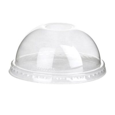 Eco Products PLA Clear Dome Lid for Container 5 oz EP-BSC5DLID