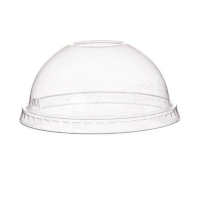 Eco Products PLA Clear Dome Lid for Container 8-10 oz EP-BSC8DLID