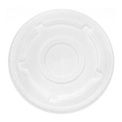 Eco Products PLA Clear Flat Lid for Cold Cup 28-32 oz EP-FLCC-32