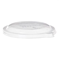 Eco Products PLA Clear Flat Lid for Coupe Bowl 12-16 oz EP-BL16LID