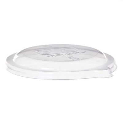 Eco Products PLA Clear Flat Lid for Coupe Bowl 6-8 oz EP-BL6LID