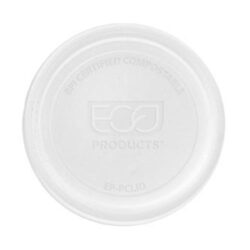 Eco Products PLA Clear Flat Lid for Portion Cup 2-4 oz EP-PCLID