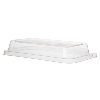 Eco Products PLA Clear Lid for Rectangular Container 24-32 oz EP-SCRC24LIDP
