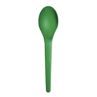Eco Products PLA Green Spoon 6 in EP-S013G