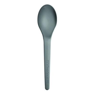 Eco Products PLA Grey Spoon 6 in EP-S013GRY