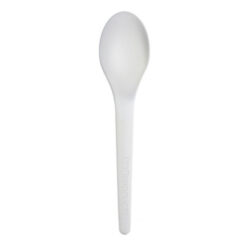 Eco Products PLA White Spoon 6 in EP-S013