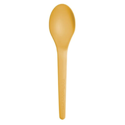 Eco Products PLA Yellow Spoon 6 in EP-S013Y