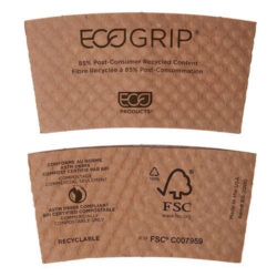 Eco Products Paper Hot Cup Sleeve 10-20 oz EG-2000