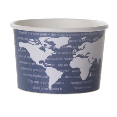 Eco Products Paper World Art Container 4 oz EP-BSC4-WA