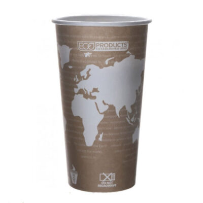 Eco Products Paper World Art Hot Cup 20 oz EP-BHC20-WA