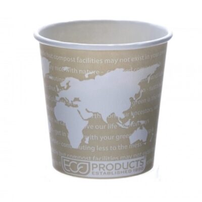 Eco Products Paper World Art Hot Cup 4 oz EP-BHC4-WA