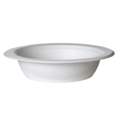Eco Products Sugarcane White Bowl 16 oz 7 in x 1.5 in EP-BL16