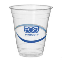 Eco Products rPET Blue Stripe Cold Cup 12 oz EP-CR12