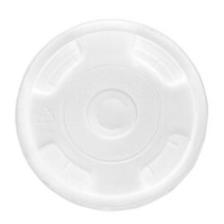 Eco Products rPET Clear Flat Lid for Cold Cup 9-24 oz EP-CRFL