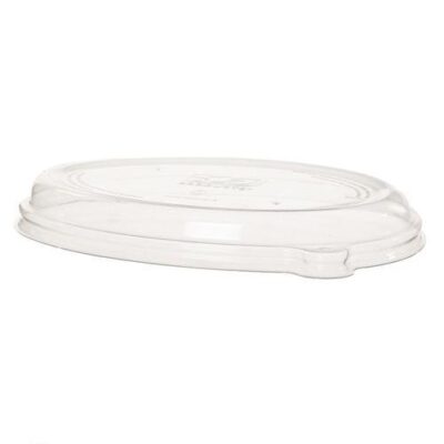 Eco Products rPET Clear Lid for Oval Container 24-48 oz EP-SCV32LID-R