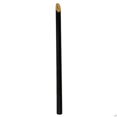 PacknWood Bamboo Black Straw 7.75 in 210BSTRAW19B