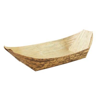 PacknWood Bamboo Leaf Boat 0.5 oz 3.5 in x 1.7 in x 0.5 in 210BJQ8