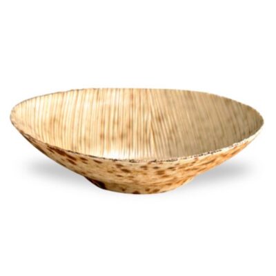 PacknWood Bamboo Leaf Round Dish 2 oz 3.1 in 210BBOUSCOUP
