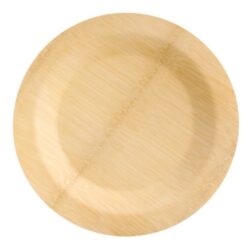 PacknWood Bamboo Round Veneer Plate 11 in 210BVNER11RD1