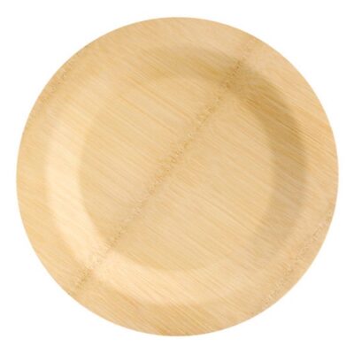 PacknWood Bamboo Round Veneer Plate 9 in 210BVNER9RD