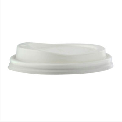 PacknWood CPLA Flat Lid for Cup 10-20 oz 3.5 in 210LGDW16