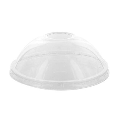 PacknWood Clear Dome Cold Lid for Deli Container 12-24 oz 210GKLDZ114